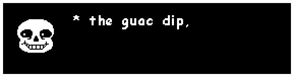 the guac dip,