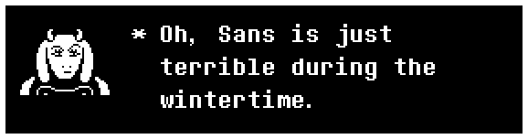 UNDERTALE 5th Anniversary Alarm Clock Winter Dialogue - Toriel