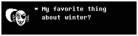 My favorite thing about winter?